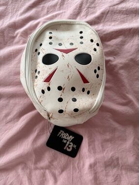 Bioworld Friday the 13th Jason Mask Cosmetic Bag